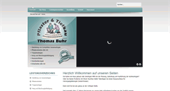 Desktop Screenshot of buhr-pflaster-tiefbau.de